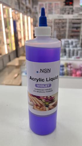 Acrylic Liquid Violet 500ml